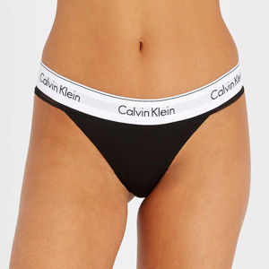 Calvin Klein dámské černé tanga - XS (1)